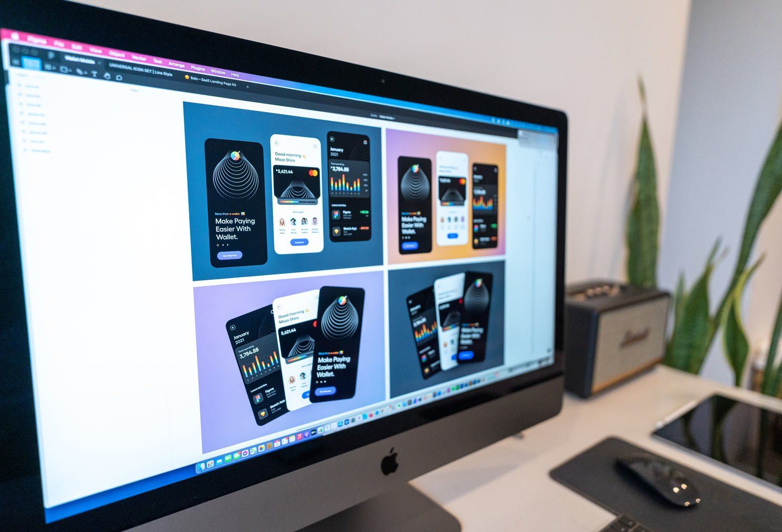 Making Designs On Computer Screen — Printing Services in Coffs Harbour, NSW