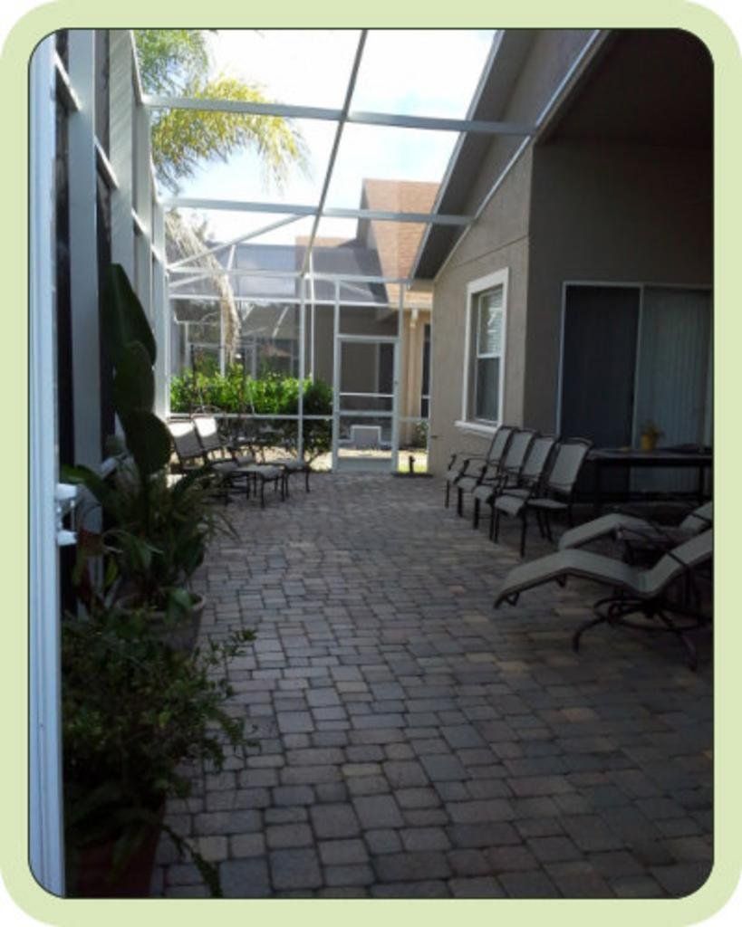 lanai area of a house