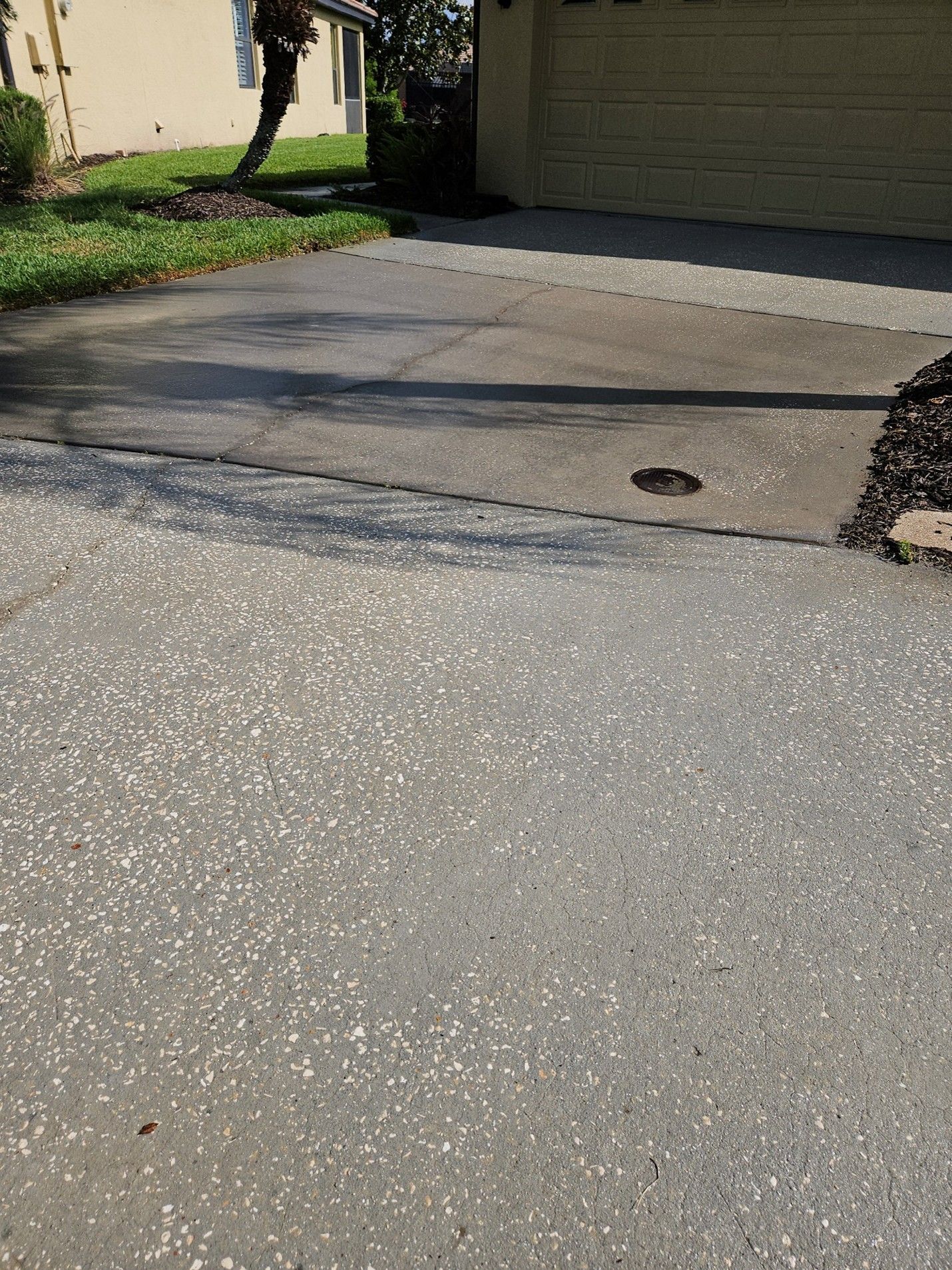 Clean driveway