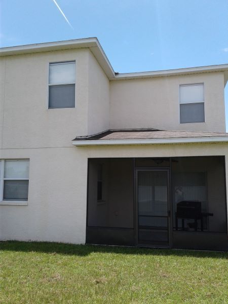 House exterior after soft washing in Ruskin FL