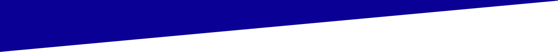 Blue and white diagonal background.