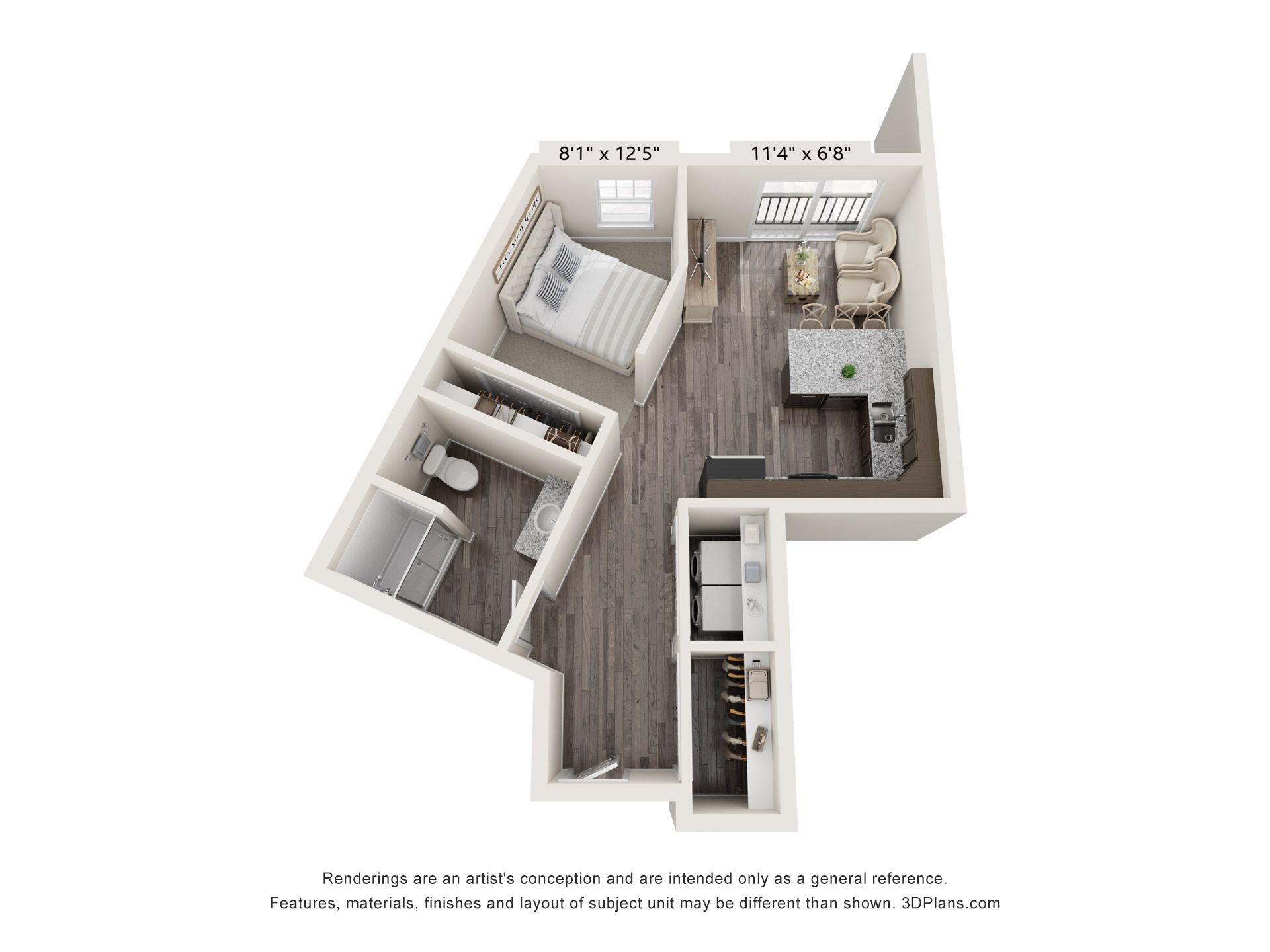 Park Place Plaza Floor Plan A4
