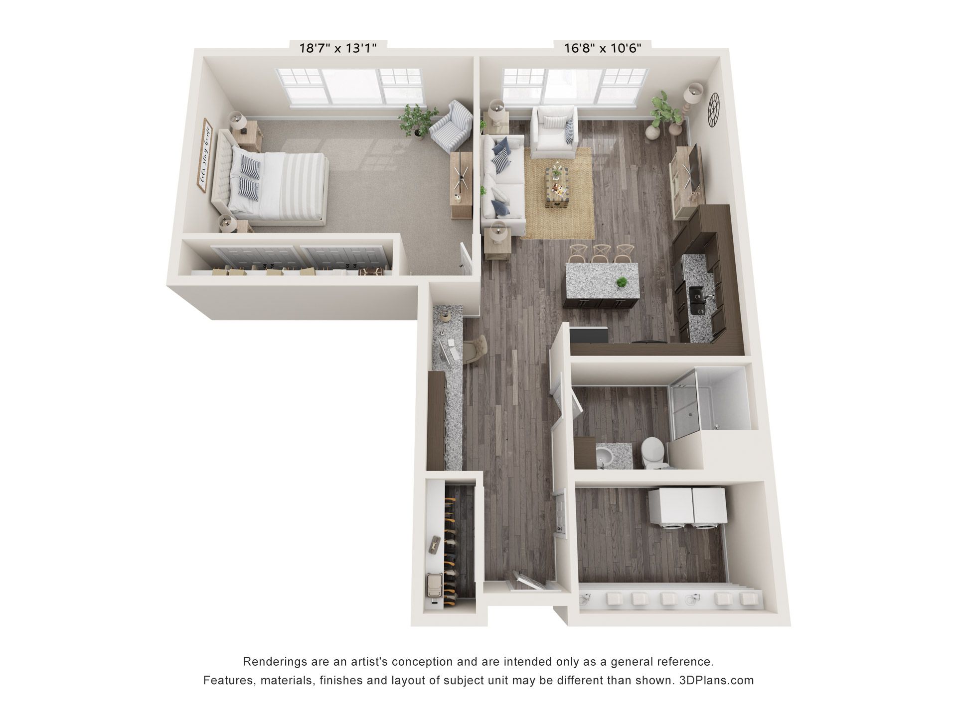 Park Place Plaza Floor Plan B6