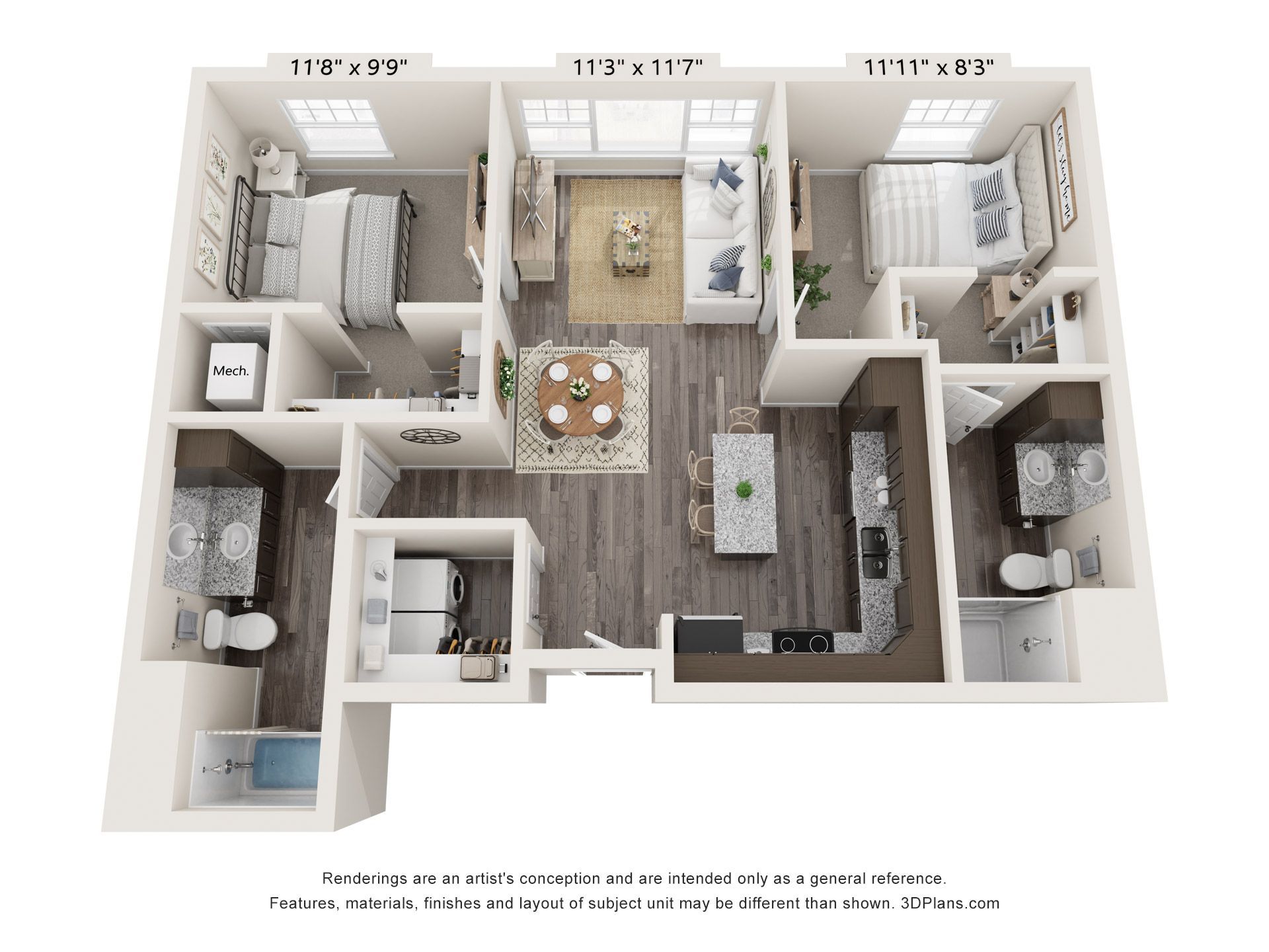 Park Place Plaza Floor Plan C8