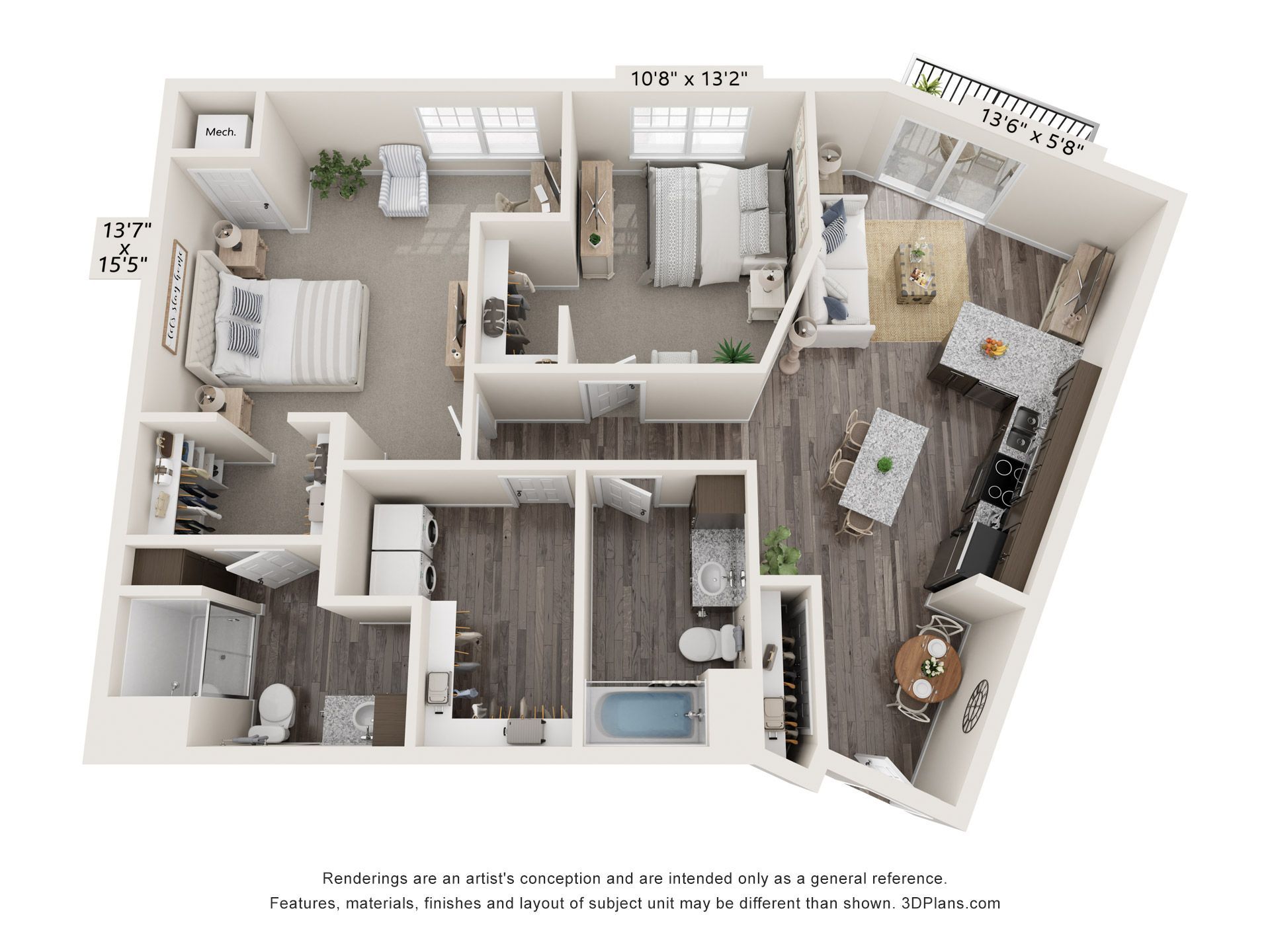 Park Place Plaza Floor Plan C9