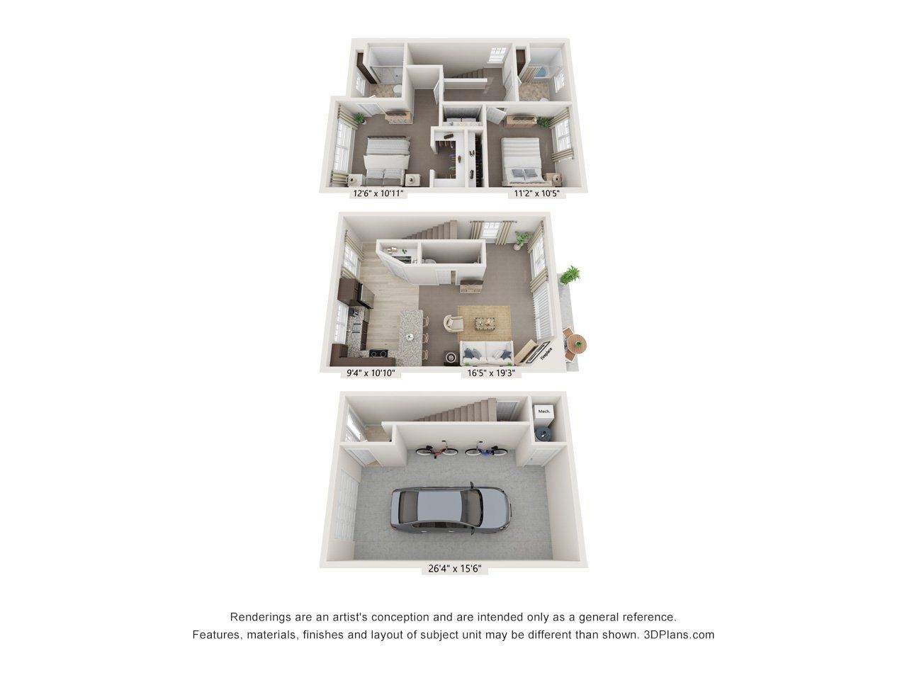 E Floor Plans