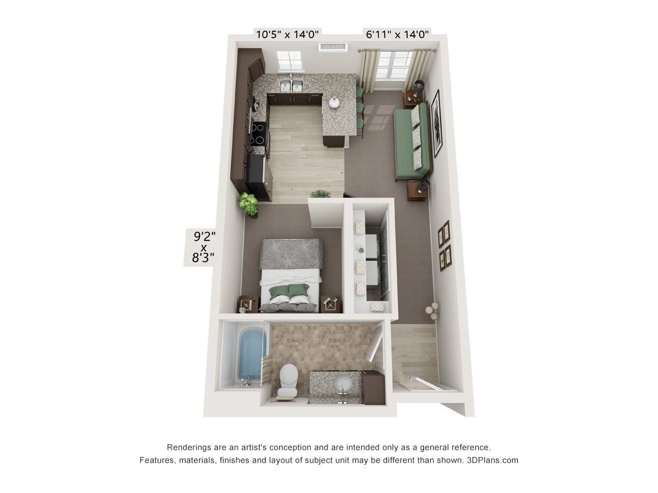 a1 floor plan