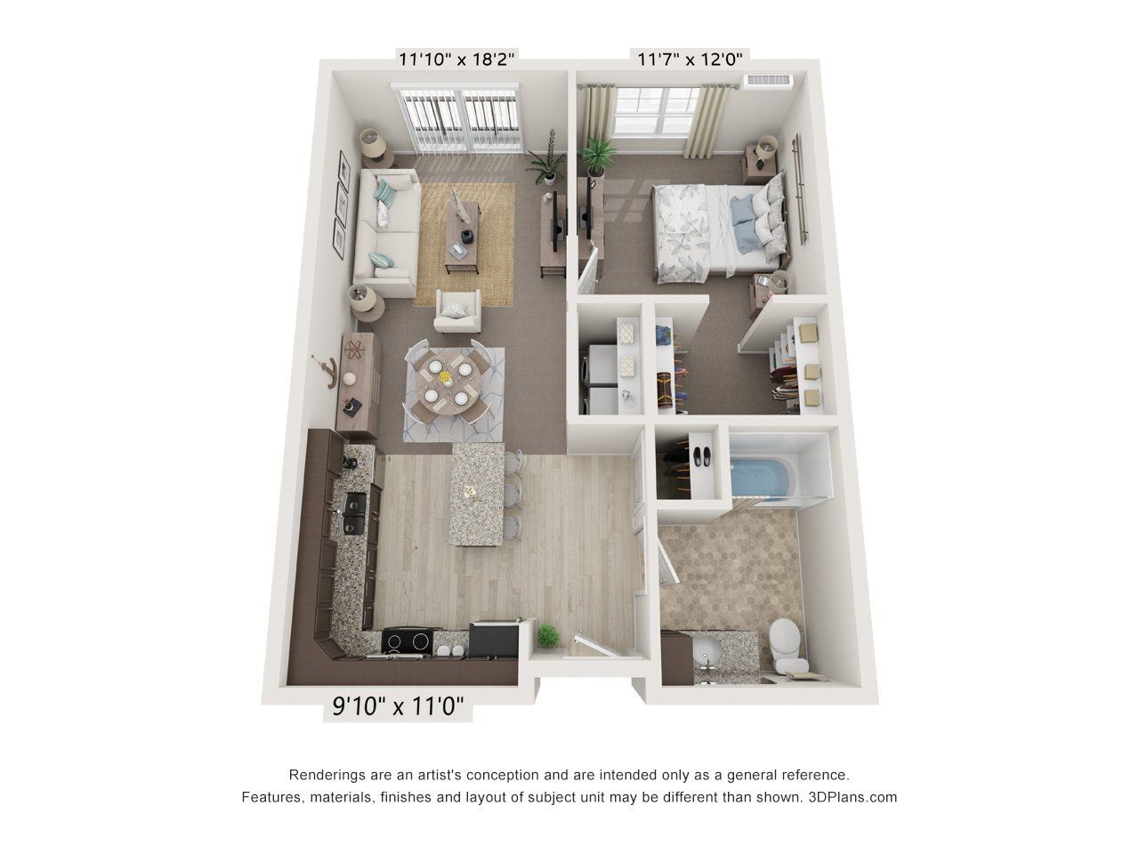 b1 floor plan