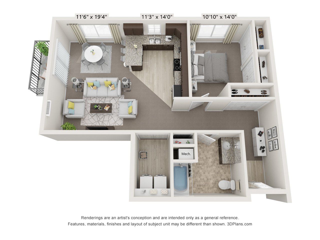 b6 floor plan