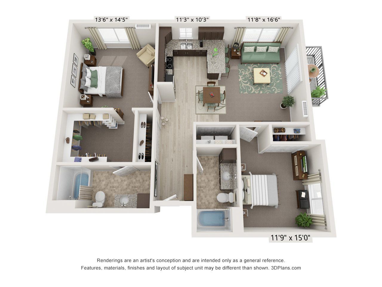 c1 floor plan
