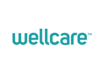 Wellcare logo in teal on a white background