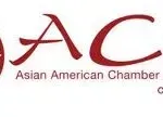 The logo for the asian american chamber of commerce.