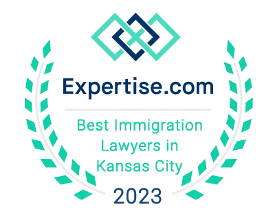 Expertise.com best immigration lawyers in kansas city 2023.