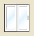 Malibu Fixed/Sliding-OX — Concord, CA — West Coast Windows and Doors Inc.