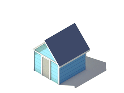 Blue and red heart-shaped graphic; each side has stylized strokes converging at the top, suggesting unity.