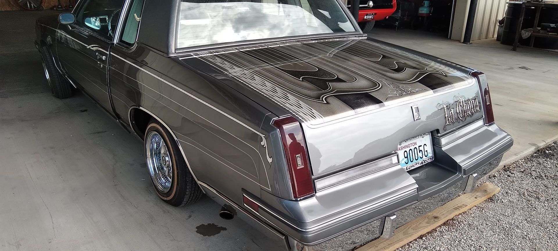 a car serviced and detailed by Big Daddy Customs