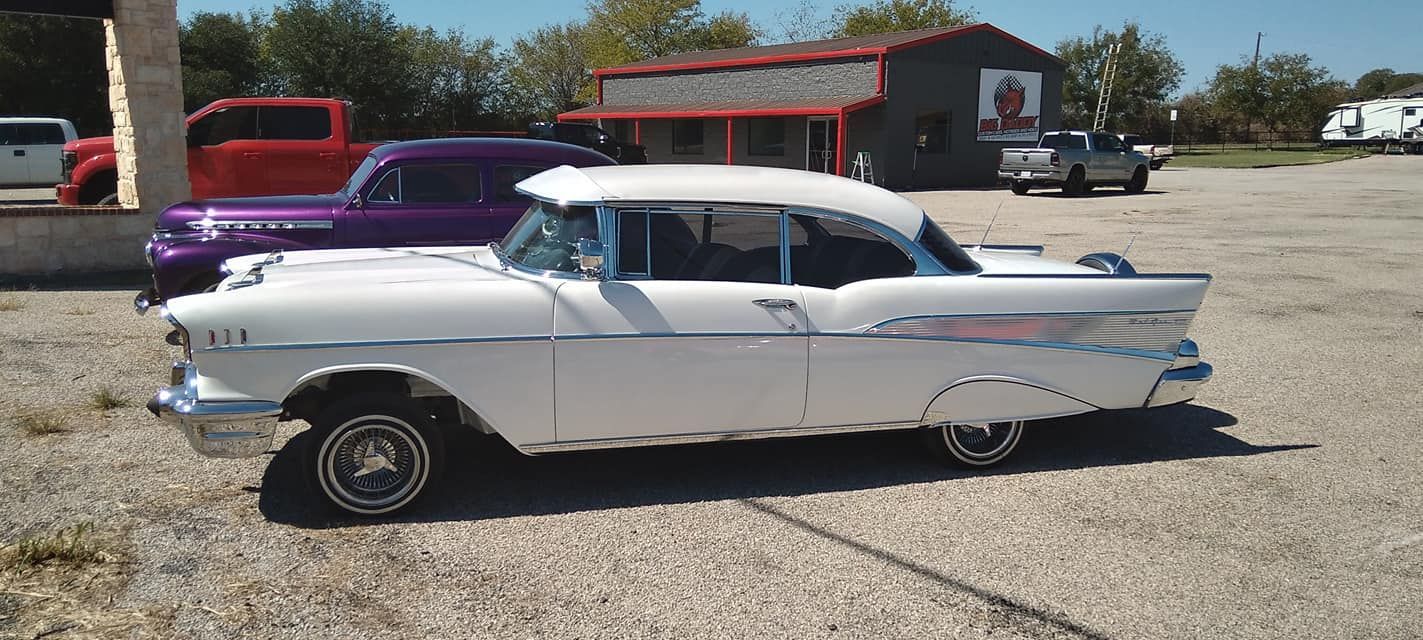 a vintage car serviced by Big Daddy Customs