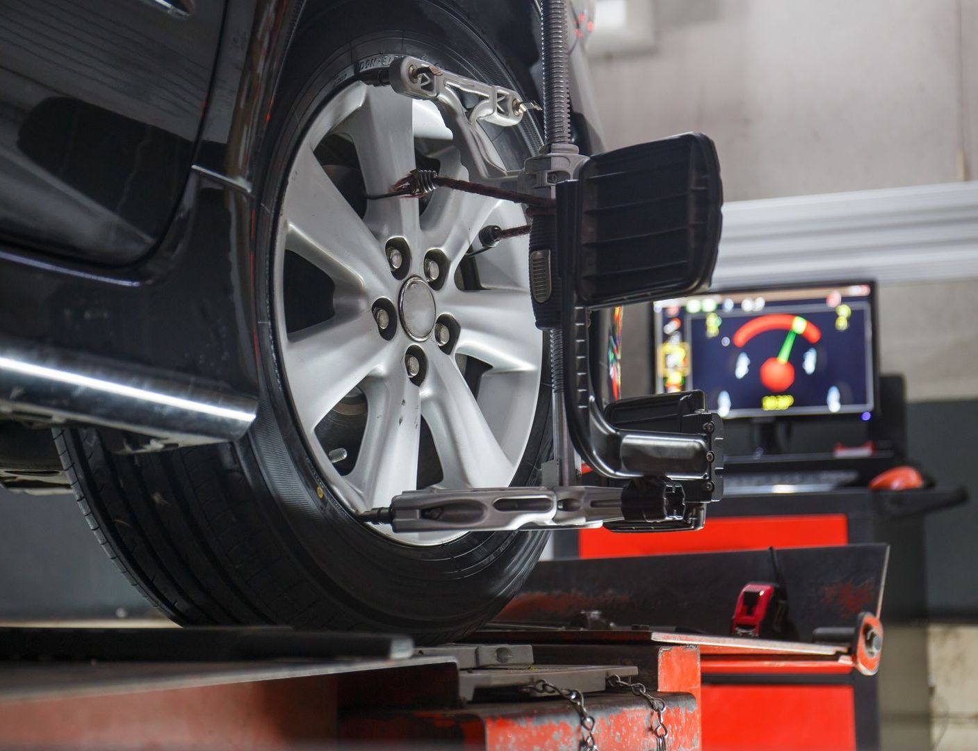a close of up chassis tuning 