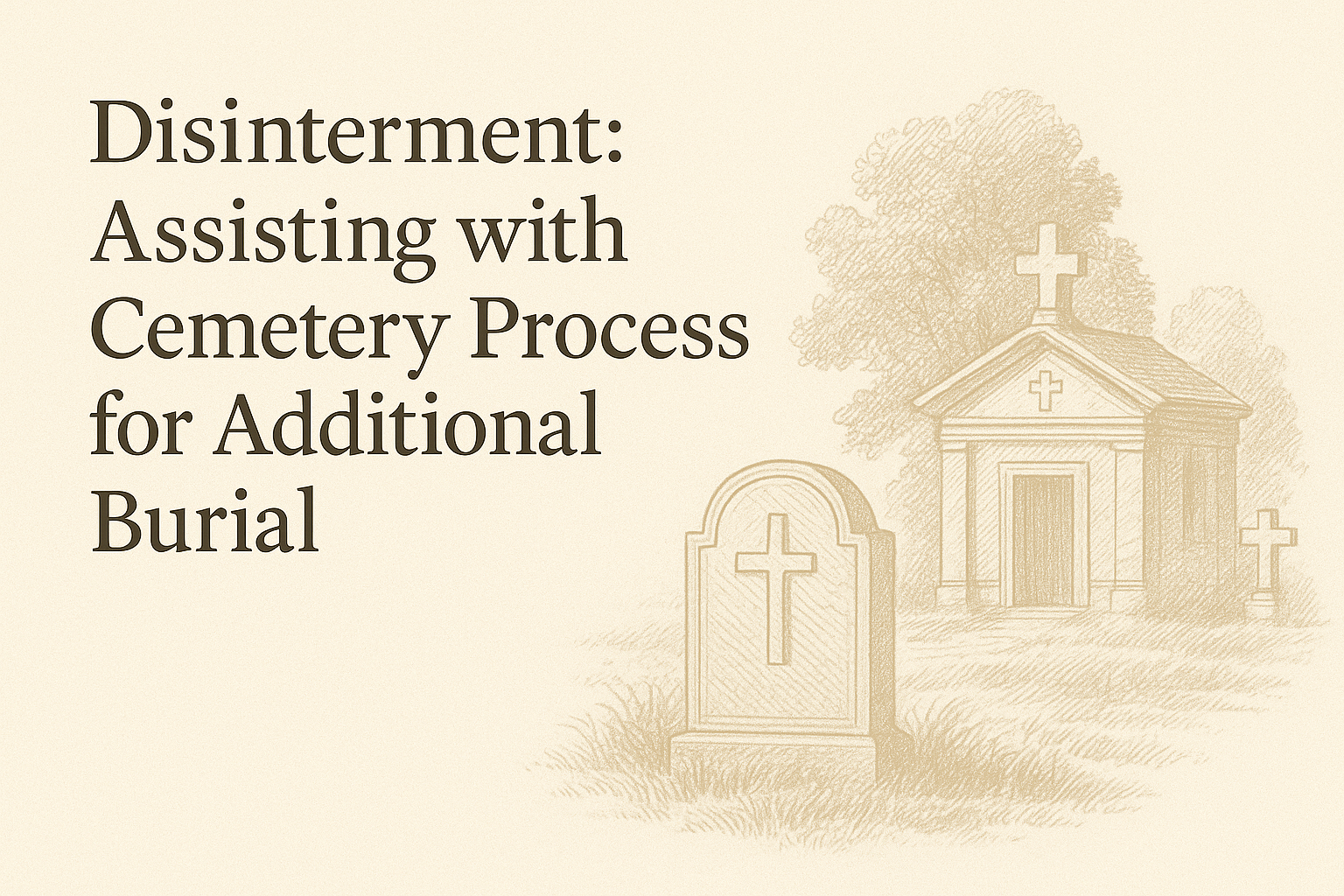 Understanding Disinterment and How We Assist Families
