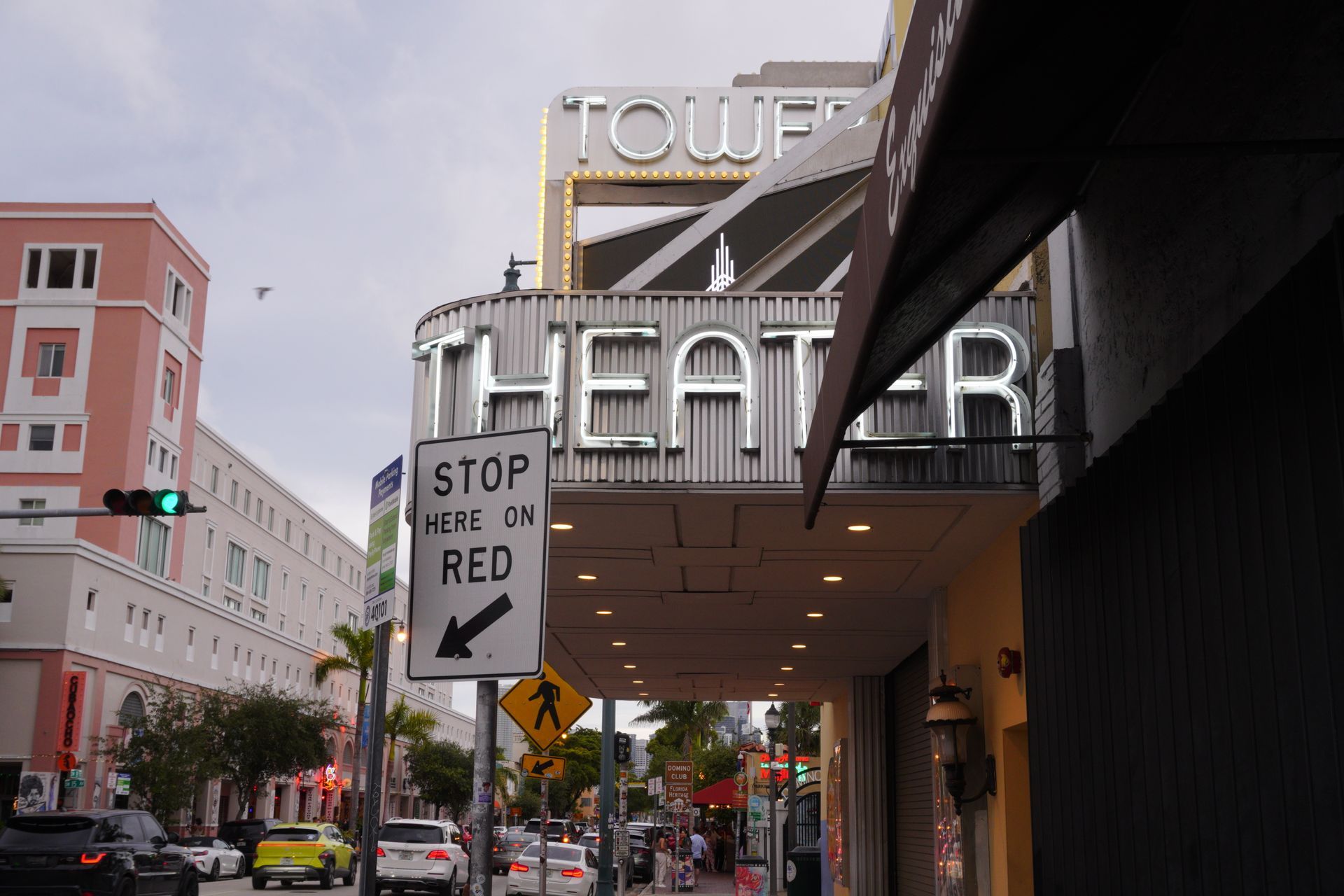 Tower theater in Little Havana