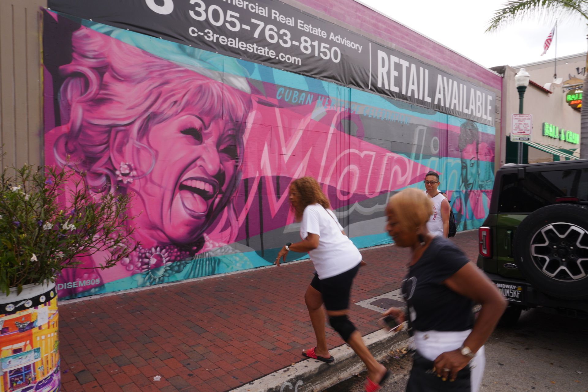 Celia Cruz in little Havana Mural