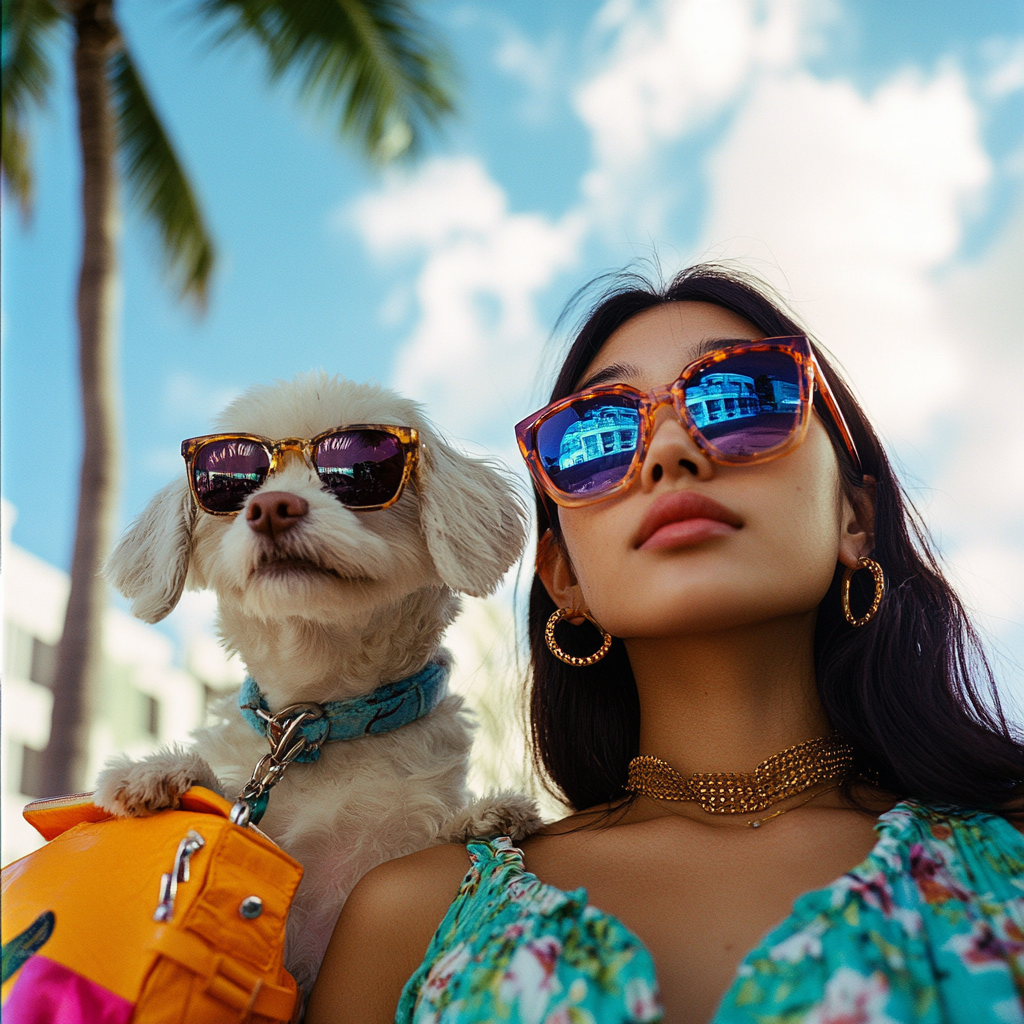 Vacation in Miami with your pets Hop on hop off Sightseeing Miami Tour welcomes dog lovers