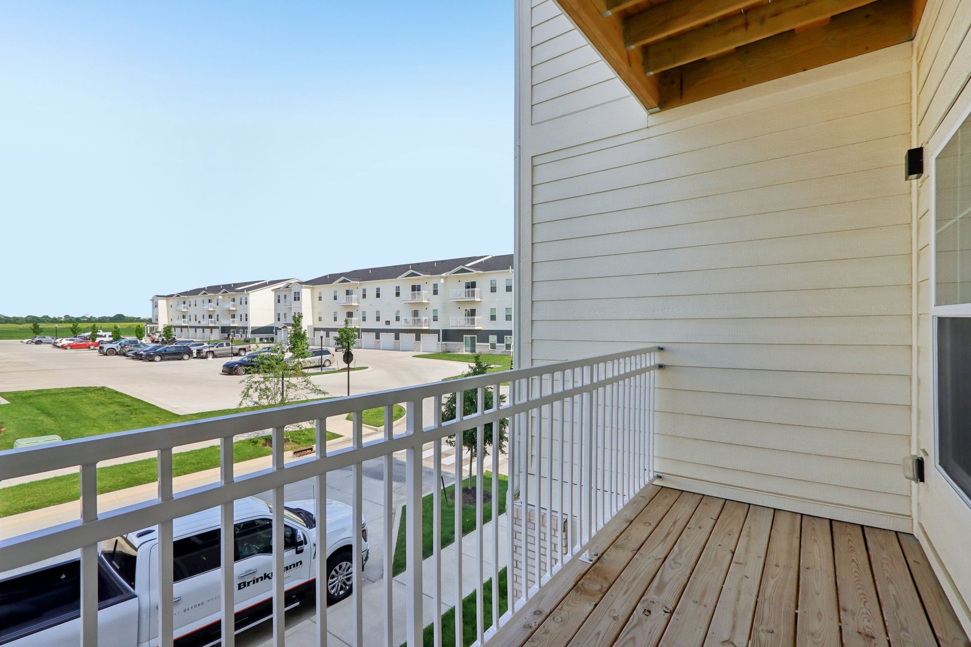 Precedent Flats Balcony
