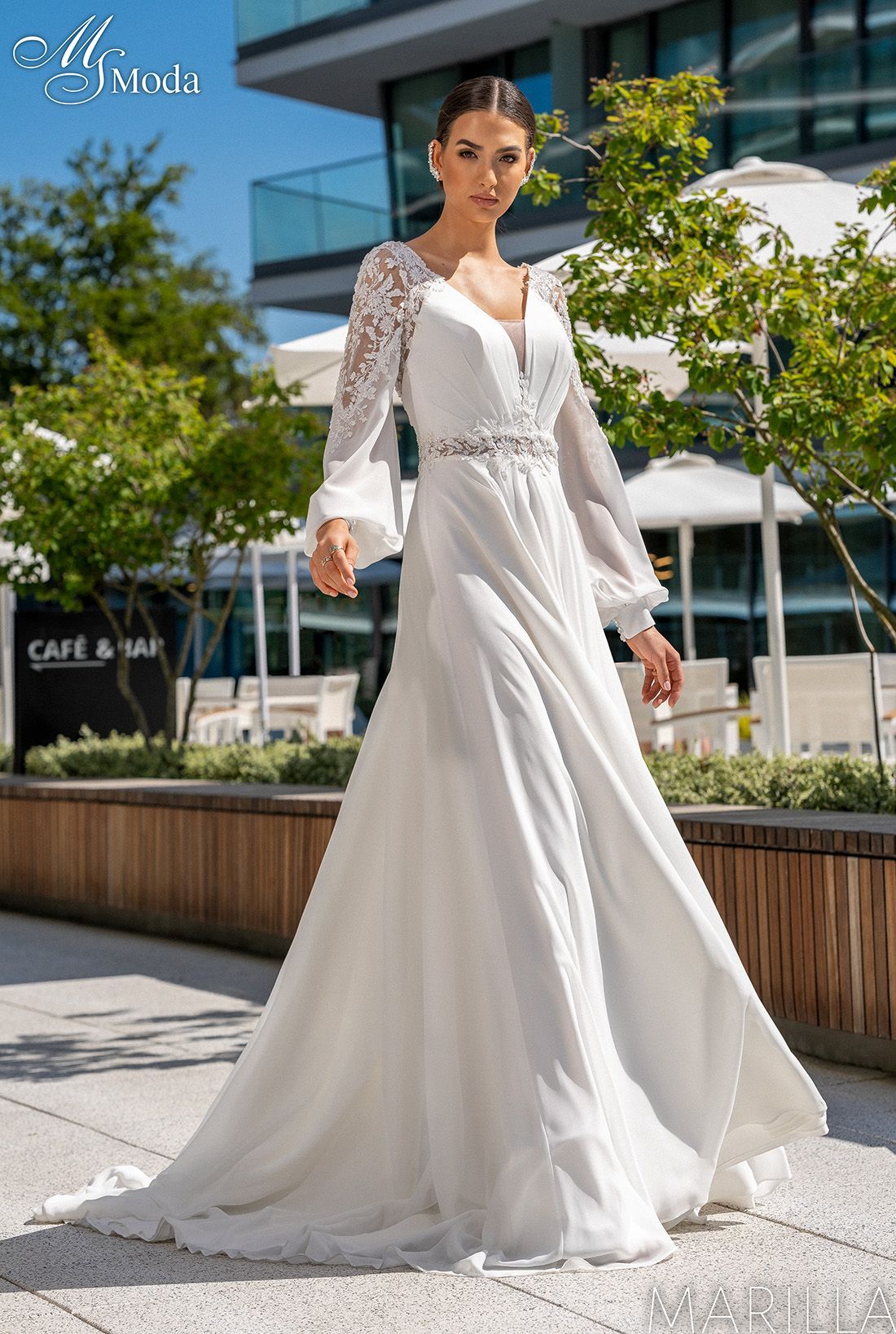 abito da sposa lungo