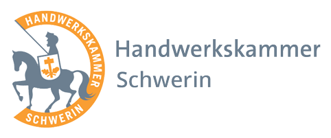 Zugehörigkeit zur Handwerkskammer Schwerin Logo der Handwerkskammer Schwerin