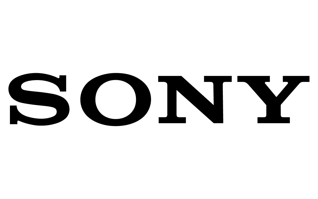 Sony-logotypen med ordet 