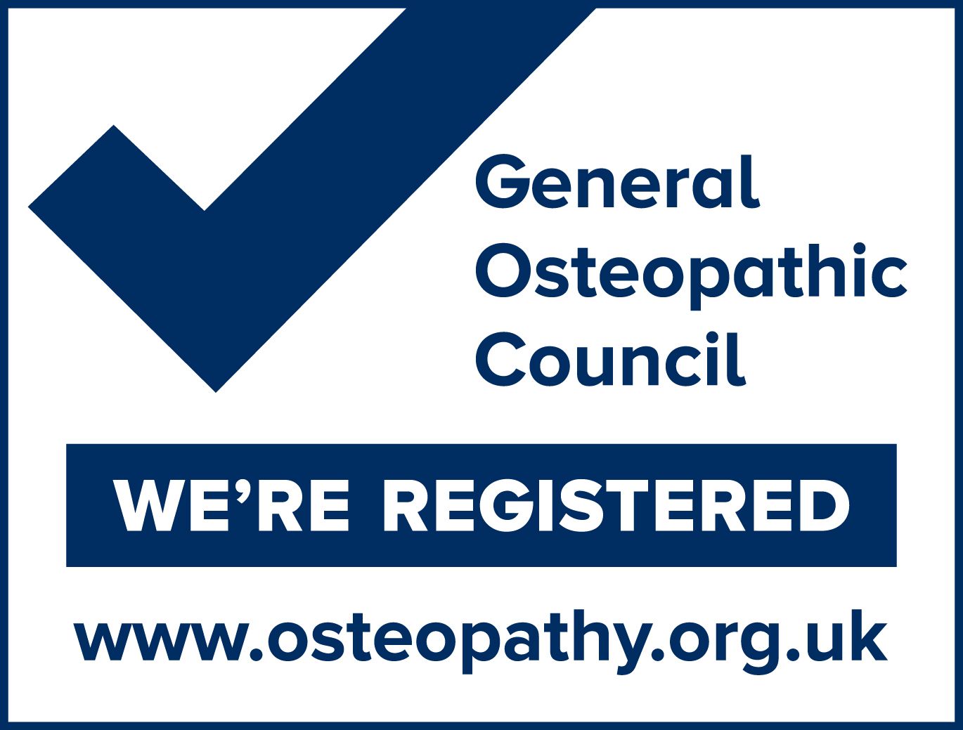 General Osteopathic Council logo