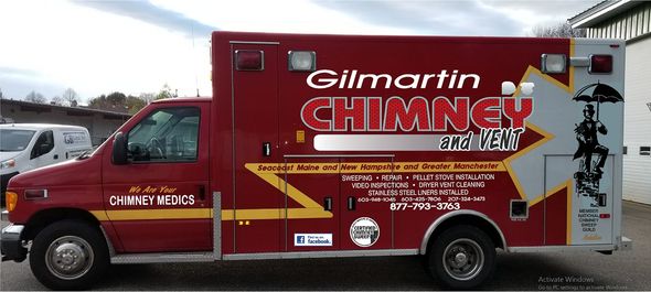 40 Mile Radius — Rochester, NH — Gilmartin Chimney and Vent