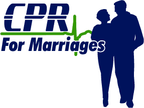 CPR for Marriages logo with couple silhouette and heartbeat line.
