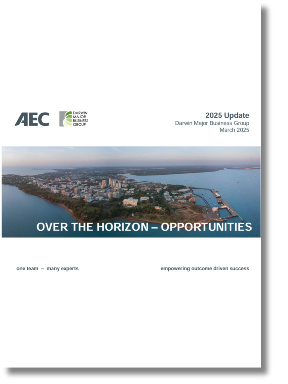 Cover for an AEC Business Group report titled