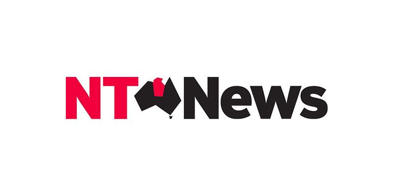 Logo for NT News, featuring red text