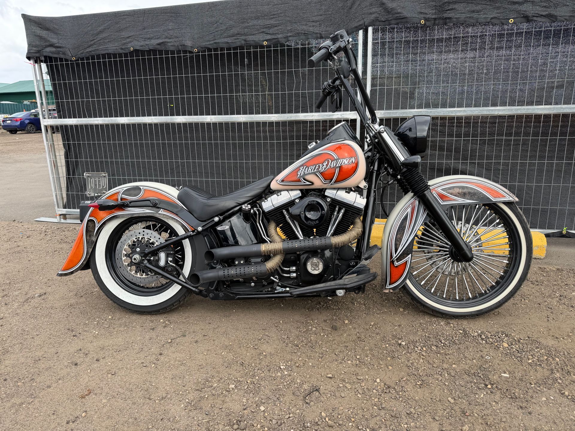 Custom Painted 2012 Harley-Davidson Heritage Softail Slim - View 5