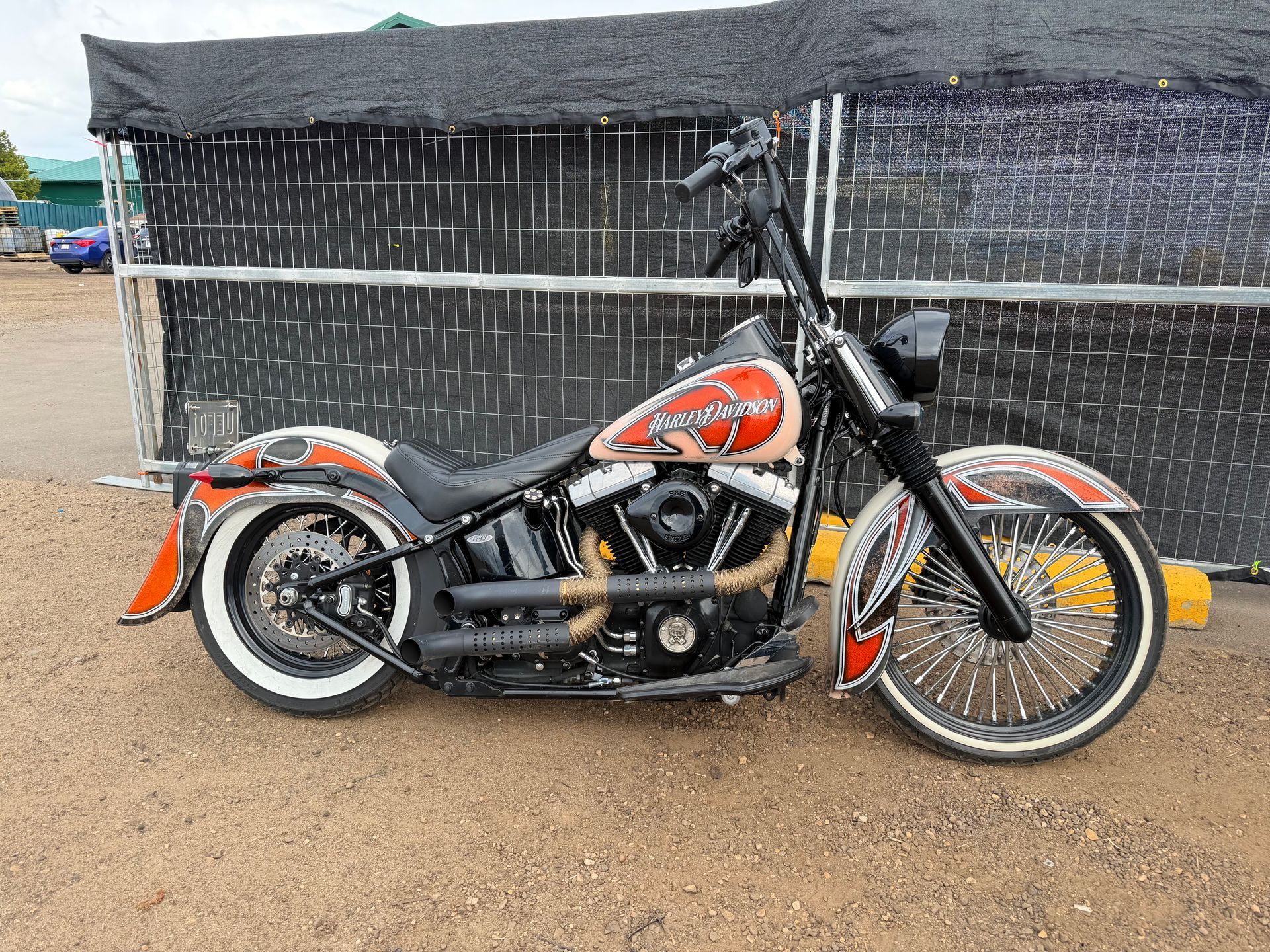 Custom Painted 2012 Harley-Davidson Heritage Softail Slim - View 4