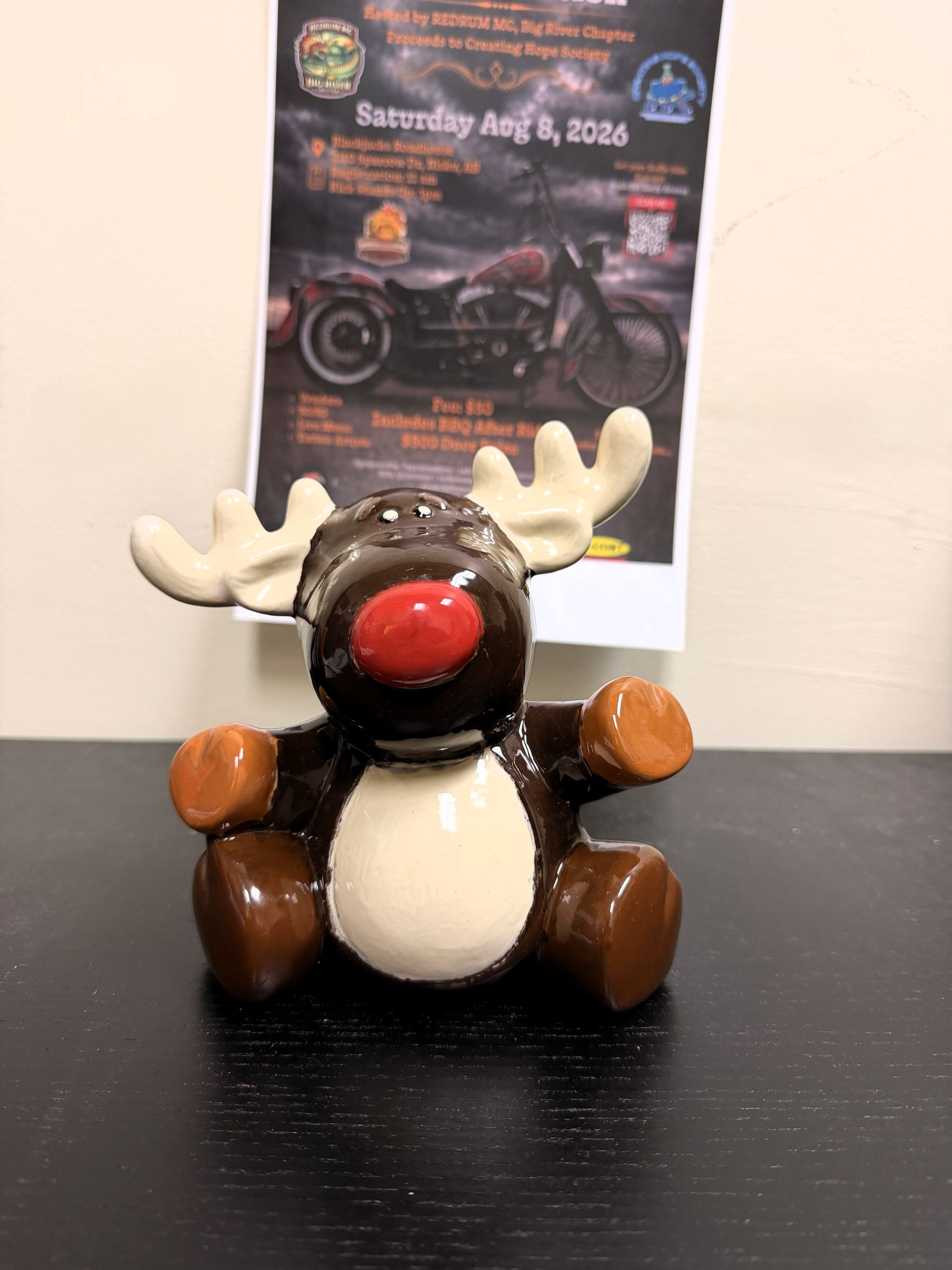Ceramic Moose from Colour Café West Edmonton Mall