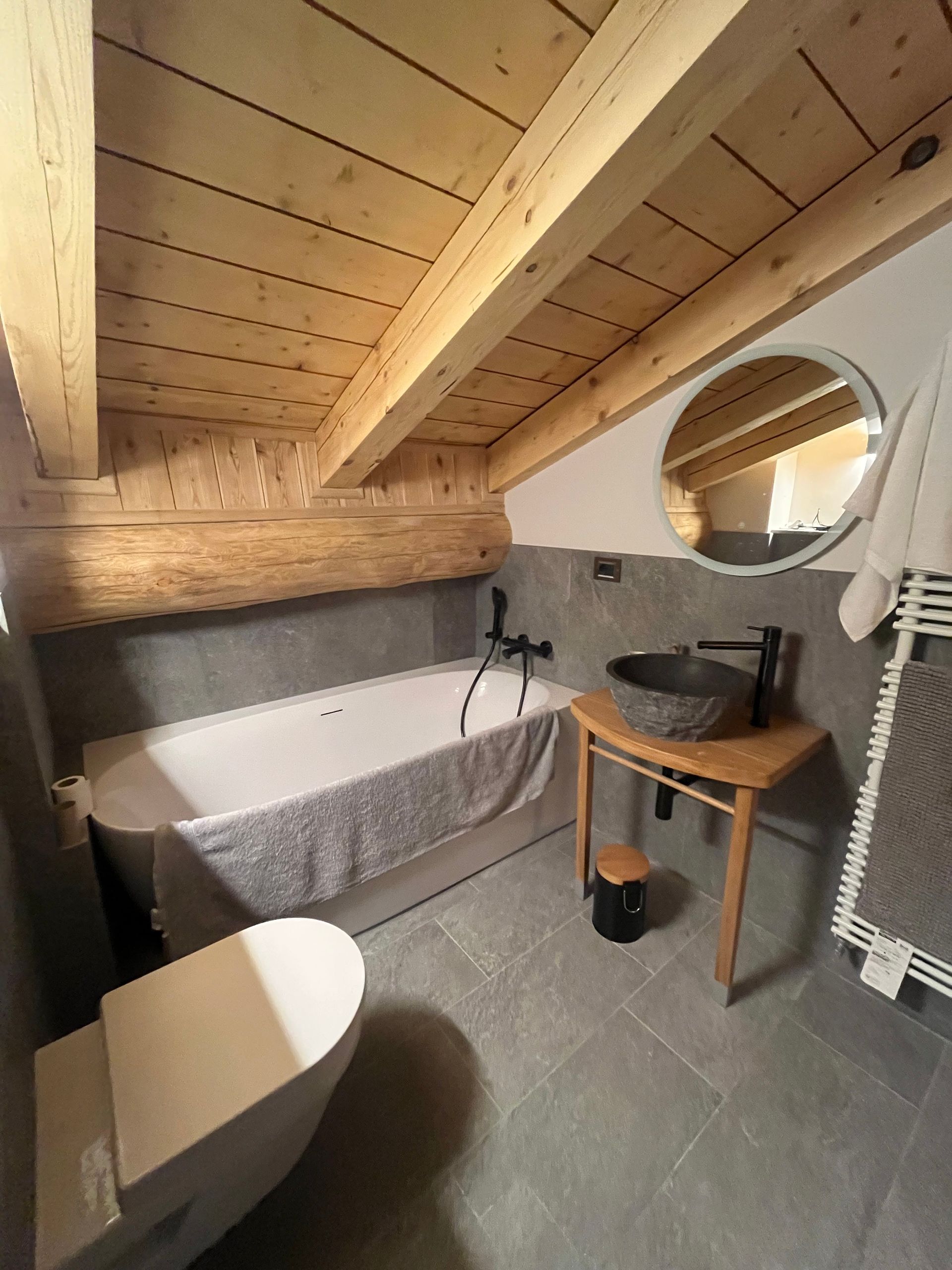 newly renovated bathroom