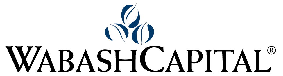 Wabash Capital logo: Dark blue stylized leaves above the company name in black text.