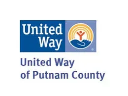 United Way of Putnam County logo: Blue square with text 