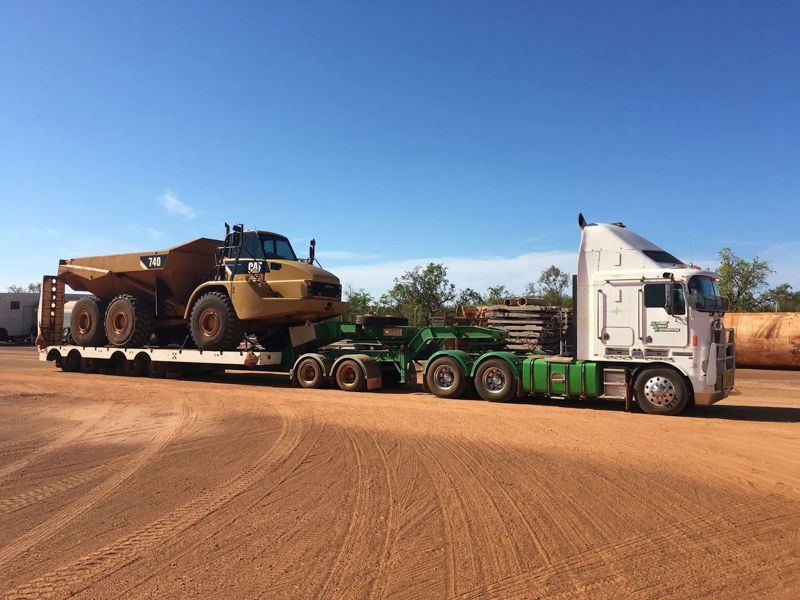 GTE Drop Deck 28t Tri Axle Float
