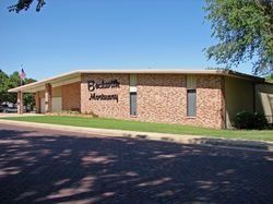 Brick building with