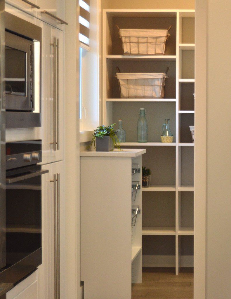 Custom Kitchen Pantry Shelving