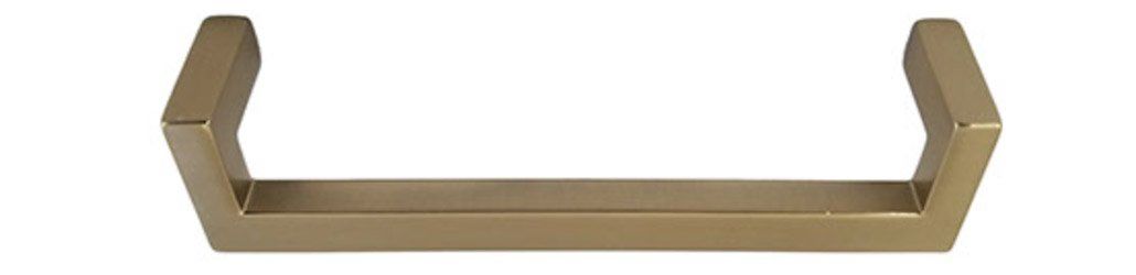 Modern Drop Handle, Matte Gold, 5-3/8