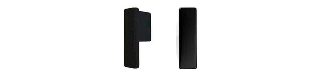 Mod Knob, Black, 1/2