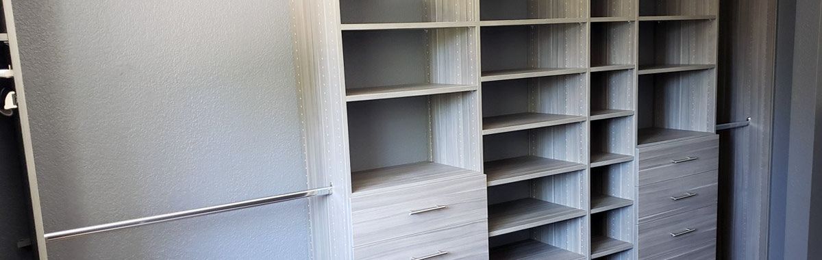 Custom Reach-In Closet System