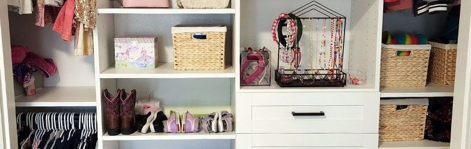 Custom Reach-In Closet System