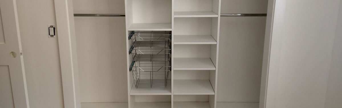Reach In Small Custom Closet System