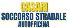 Un logo giallo e blu per Casari soccorso stradale autofficina